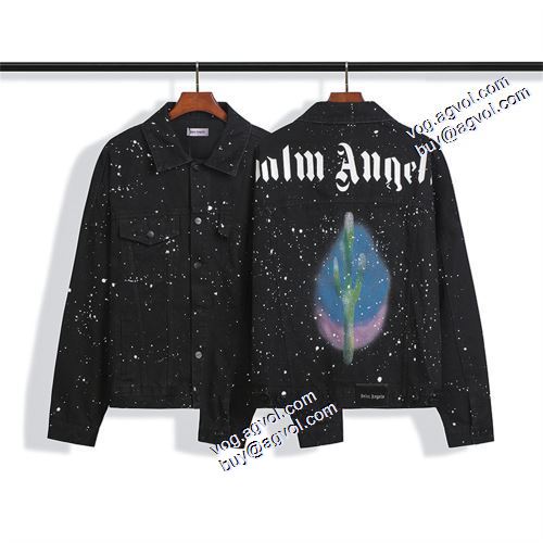 2021秋冬 パーム エンジェルス コピーブランド パーム・エンジェルス Palm Angels 高級感漂わせる デニムジャケット おしゃれな装い ちょうどいい丈感